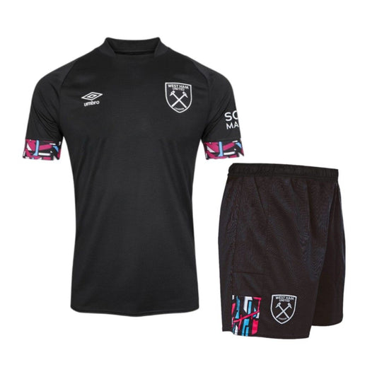 West Ham United 2022/23 Conjunto Alternativo – Criança