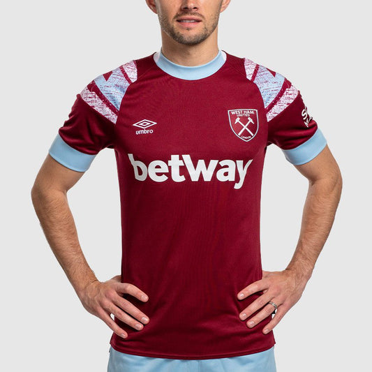 West Ham United 2022/23 Camisola Principal Versão Jogador – Homem