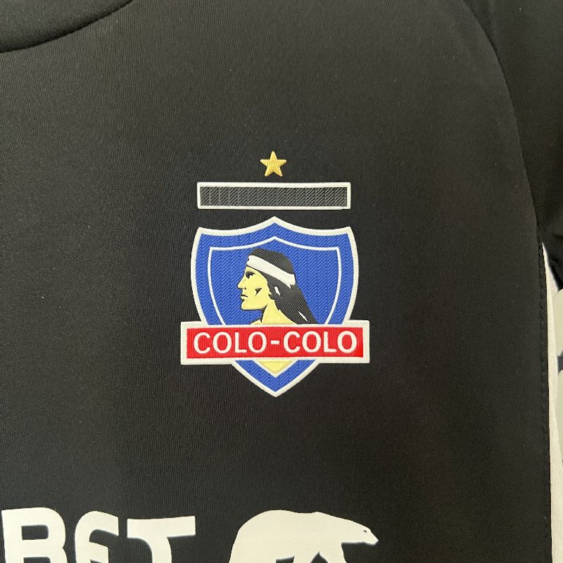Colo Colo 2024/25 Conjunto Alternativo – Criança