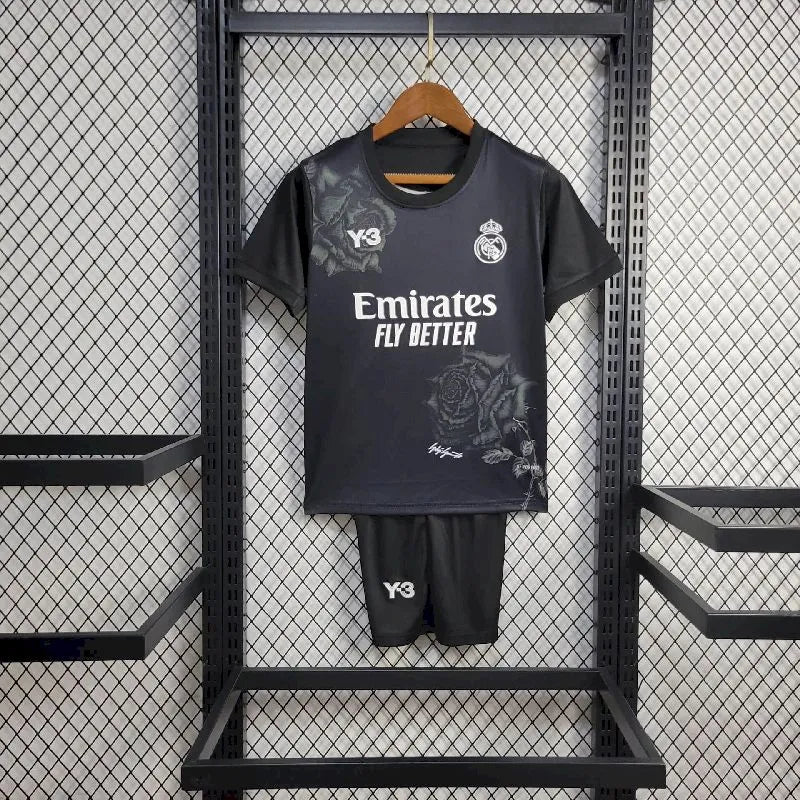 Real Madrid 2024/25 Conjunto Especial Y-3 Rose – Criança