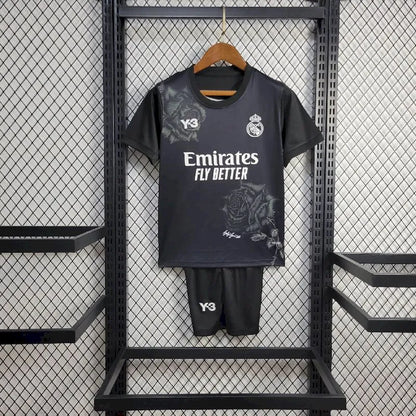 Real Madrid 2024/25 Conjunto Especial Y-3 Rose – Criança