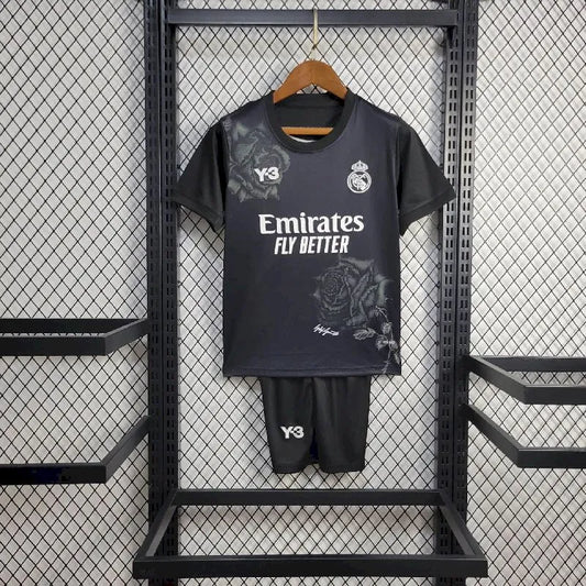 Real Madrid 2024/25 Conjunto Especial Y-3 Rose – Criança