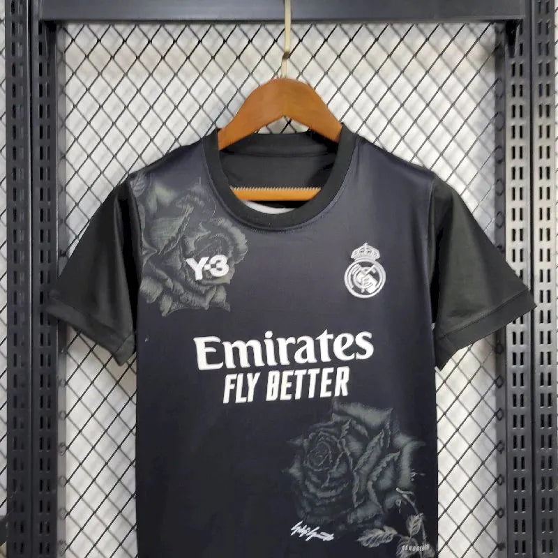 Real Madrid 2024/25 Conjunto Especial Y-3 Rose – Criança
