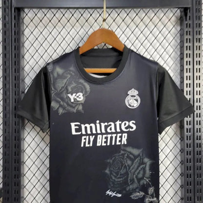 Real Madrid 2024/25 Conjunto Especial Y-3 Rose – Criança