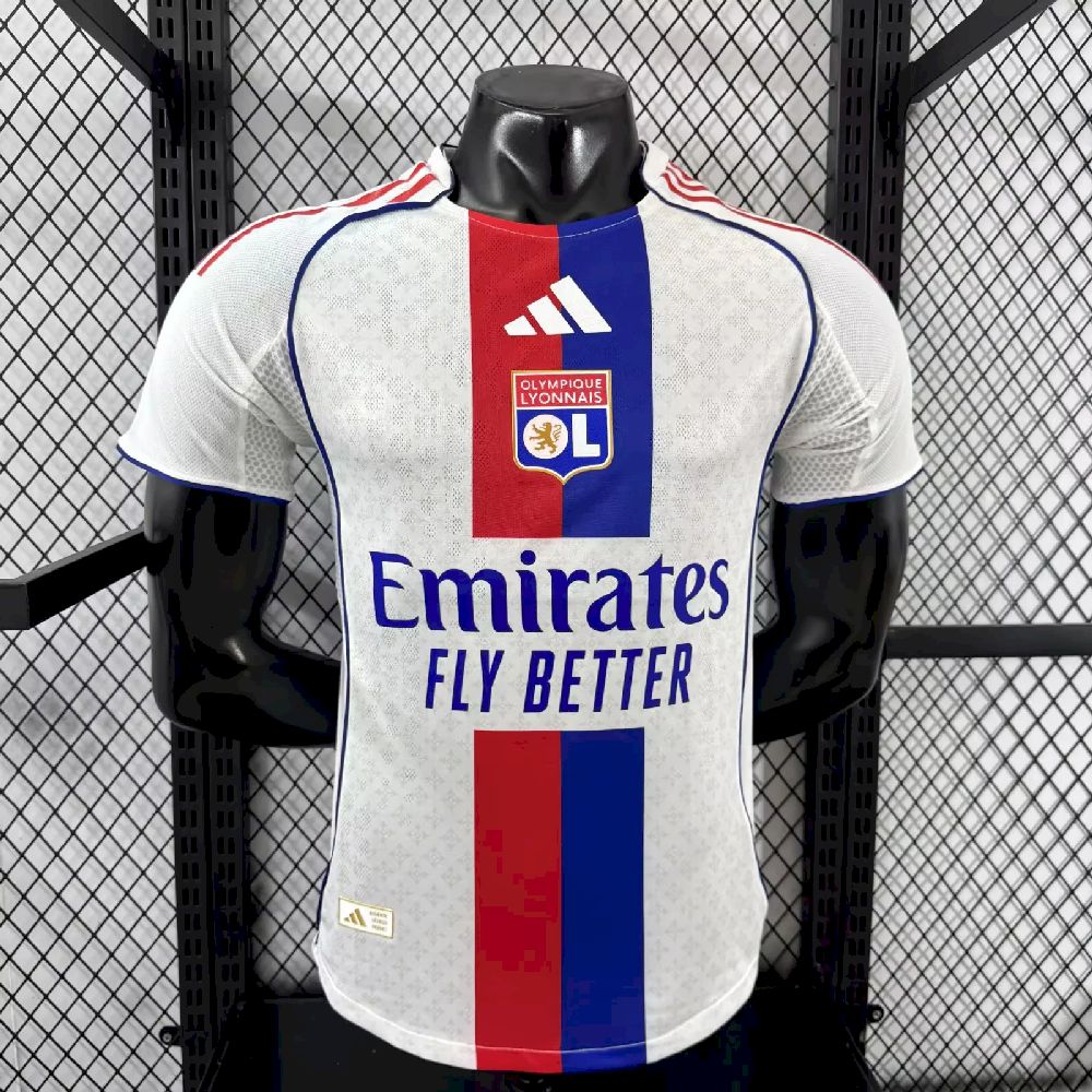 Olympique Lyonnais 2025/26 Camisola Principal Versão Jogador – Homem
