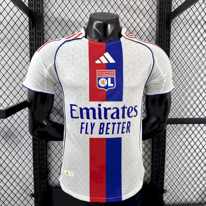 Olympique Lyonnais 2025/26 Camisola Principal Versão Jogador – Homem