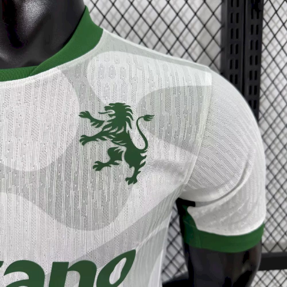 Sporting CP 2025/26 Camisola Alternativa Whtie Versão Jogador – Homem