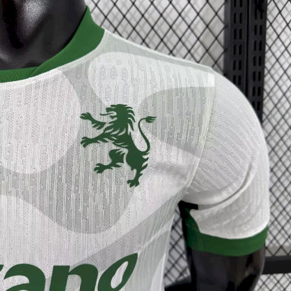 Sporting CP 2025/26 Camisola Alternativa Whtie Versão Jogador – Homem