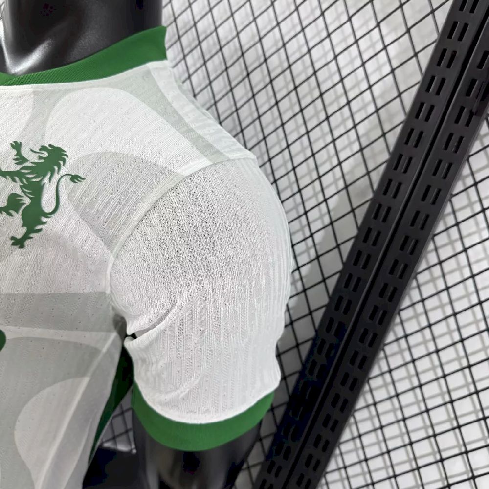 Sporting CP 2025/26 Camisola Alternativa Whtie Versão Jogador – Homem