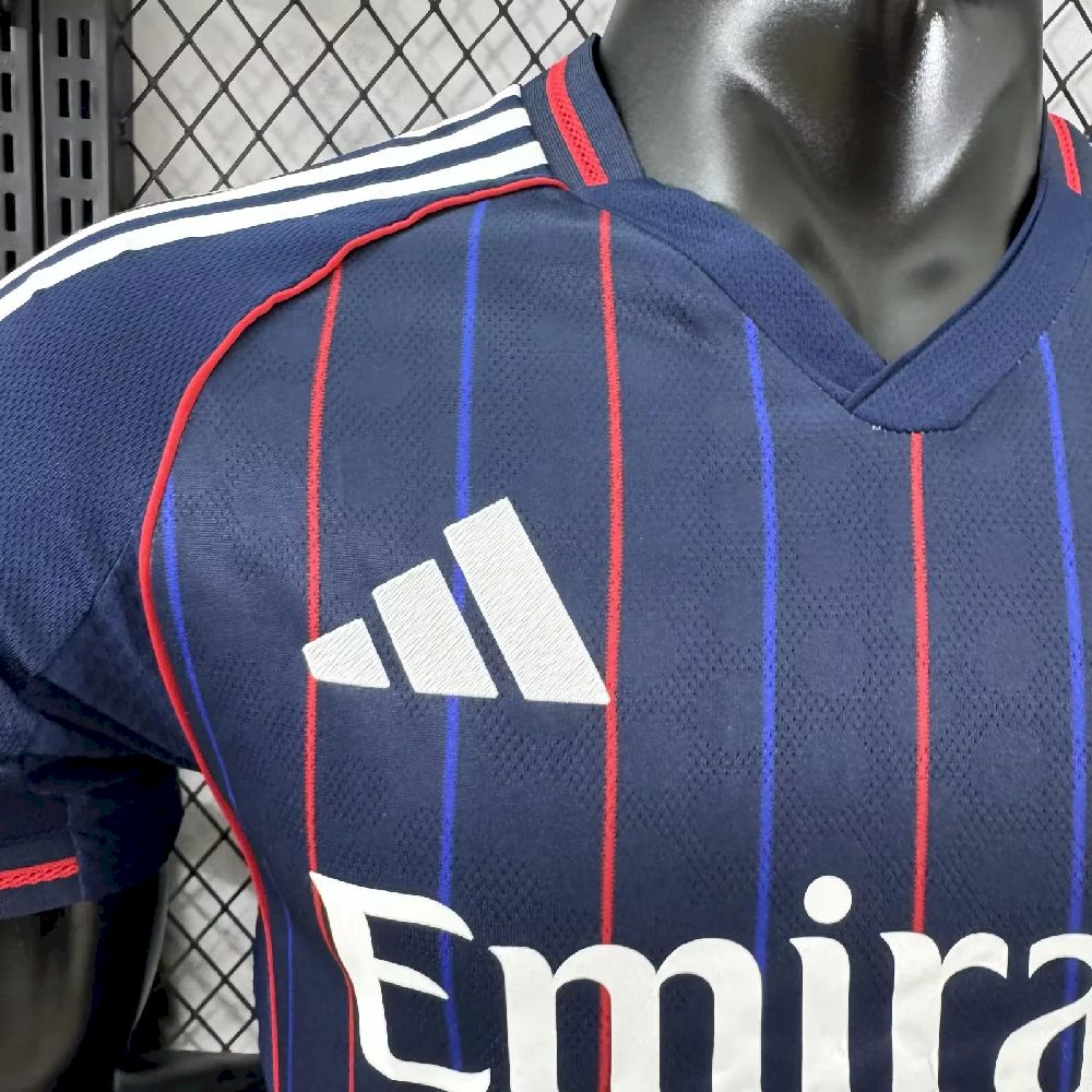 Olympique Lyonnais 2025/26 Camisola Alternativa Versão Jogador – Homem