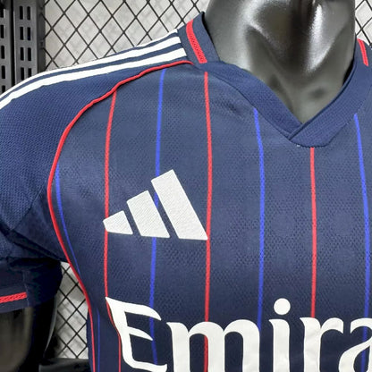 Olympique Lyonnais 2025/26 Camisola Alternativa Versão Jogador – Homem