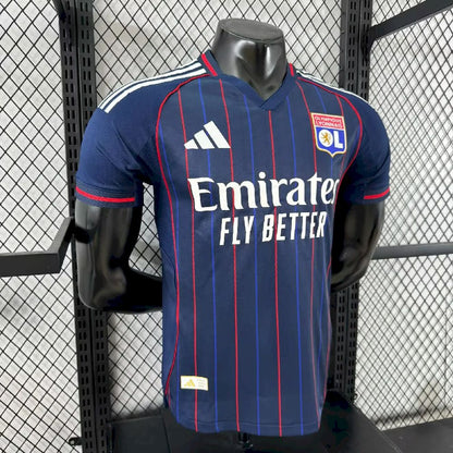 Olympique Lyonnais 2025/26 Camisola Alternativa Versão Jogador – Homem