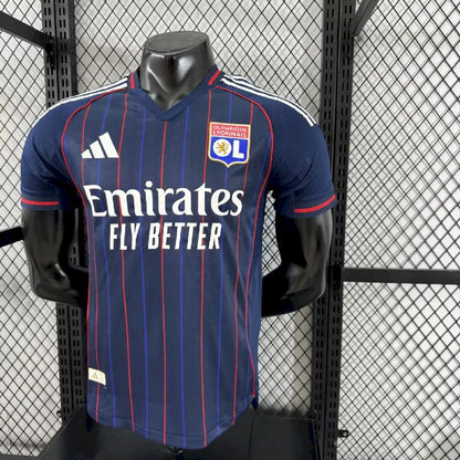 Olympique Lyonnais 2025/26 Camisola Alternativa Versão Jogador – Homem