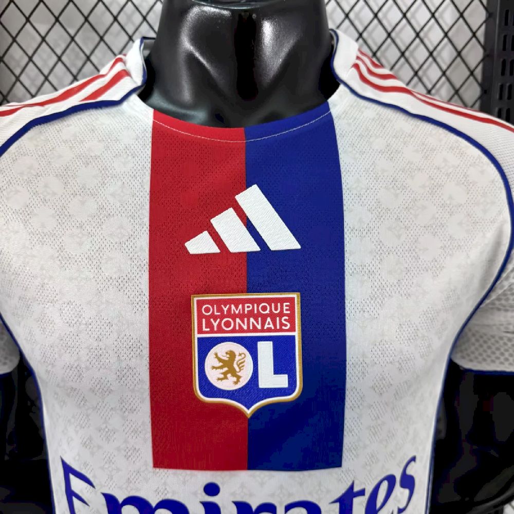 Olympique Lyonnais 2025/26 Camisola Principal Versão Jogador – Homem