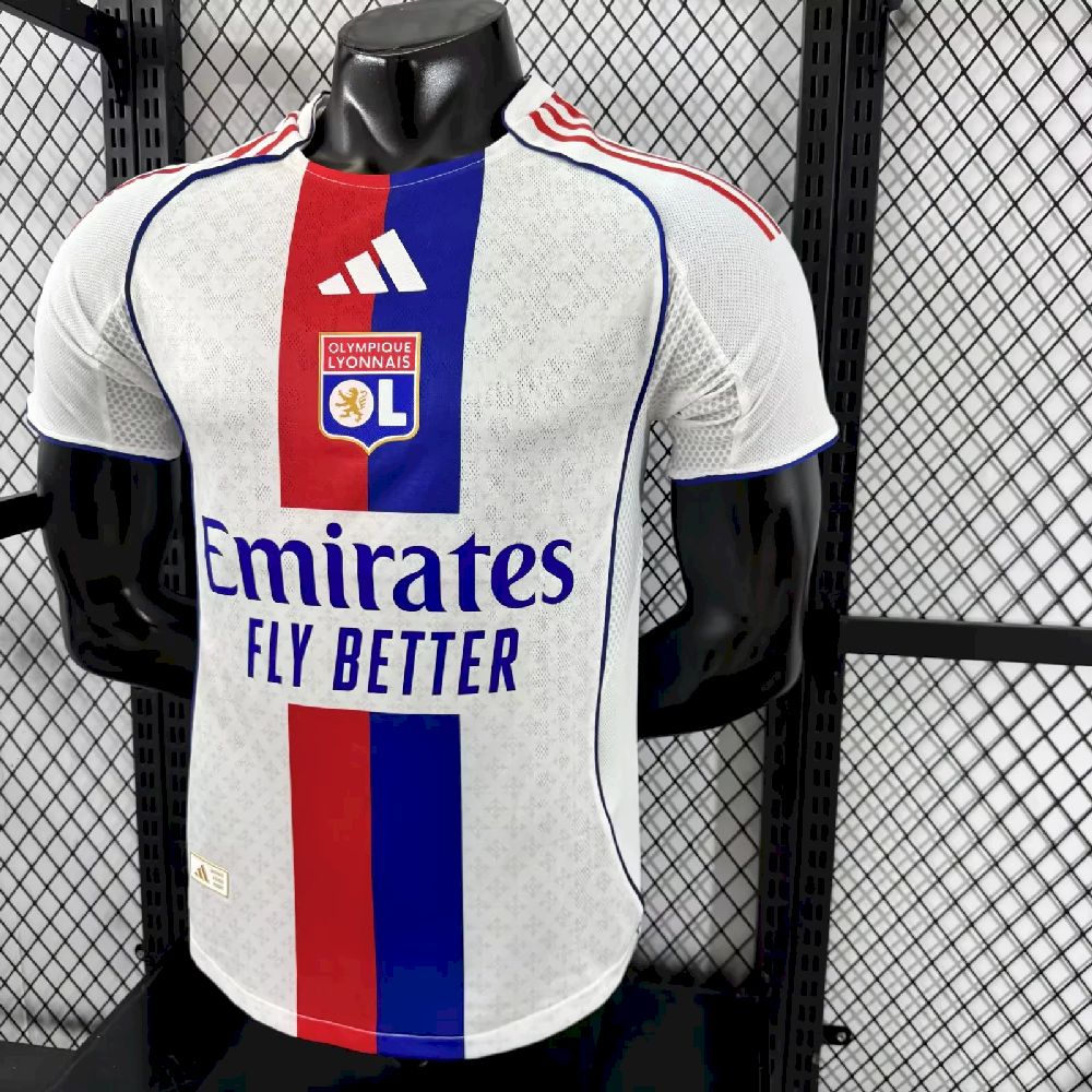 Olympique Lyonnais 2025/26 Camisola Principal Versão Jogador – Homem