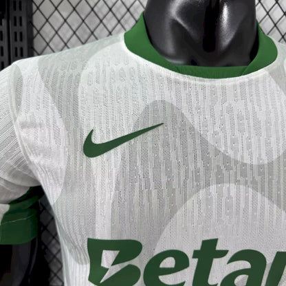 Sporting CP 2025/26 Camisola Alternativa Whtie Versão Jogador – Homem