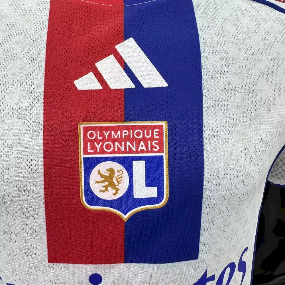 Olympique Lyonnais 2025/26 Camisola Principal Versão Jogador – Homem
