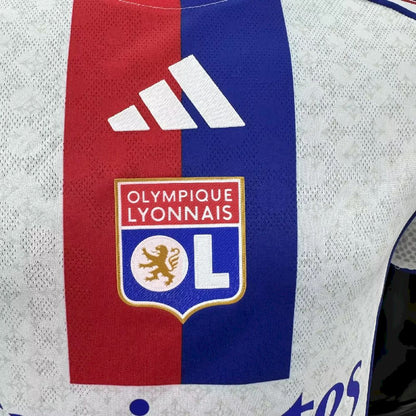 Olympique Lyonnais 2025/26 Camisola Principal Versão Jogador – Homem