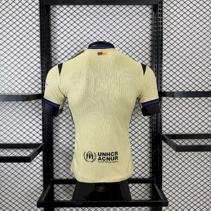 Barcelona 2025/26 Camisola Alternativa Versão Jogador – Homem