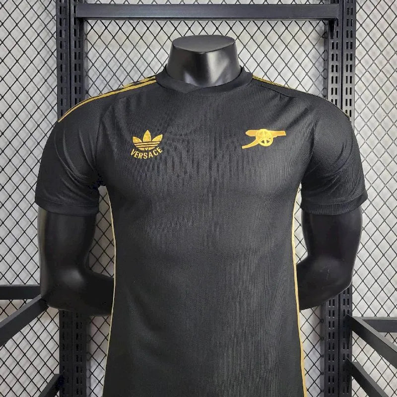 Arsenal 2024/25 Camisola Especial Versace Versão Jogador – Homem