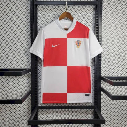 Croácia 2024/25 Camisola Principal Euro – Homem
