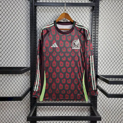 México 2024/25 Camisola Principal de Manga Comprida – Homem