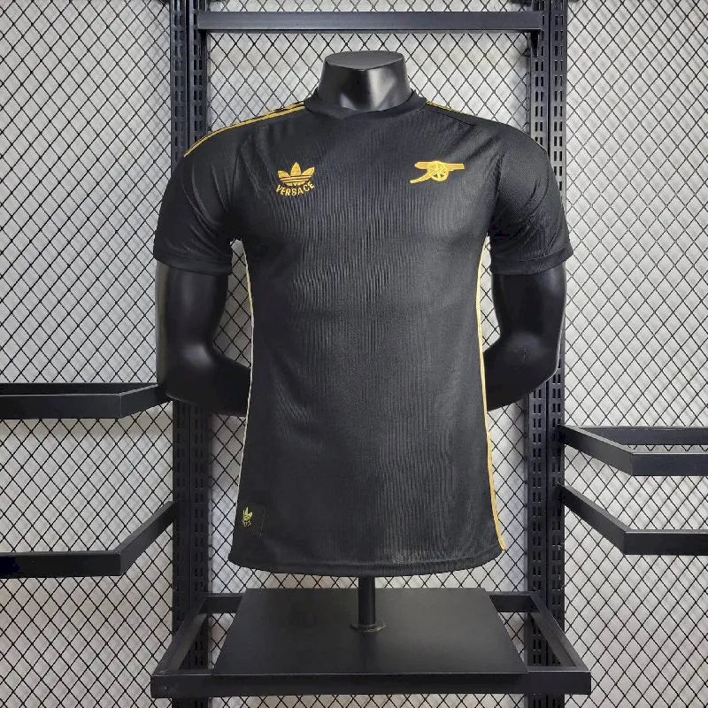 Arsenal 2024/25 Camisola Especial Versace Versão Jogador – Homem
