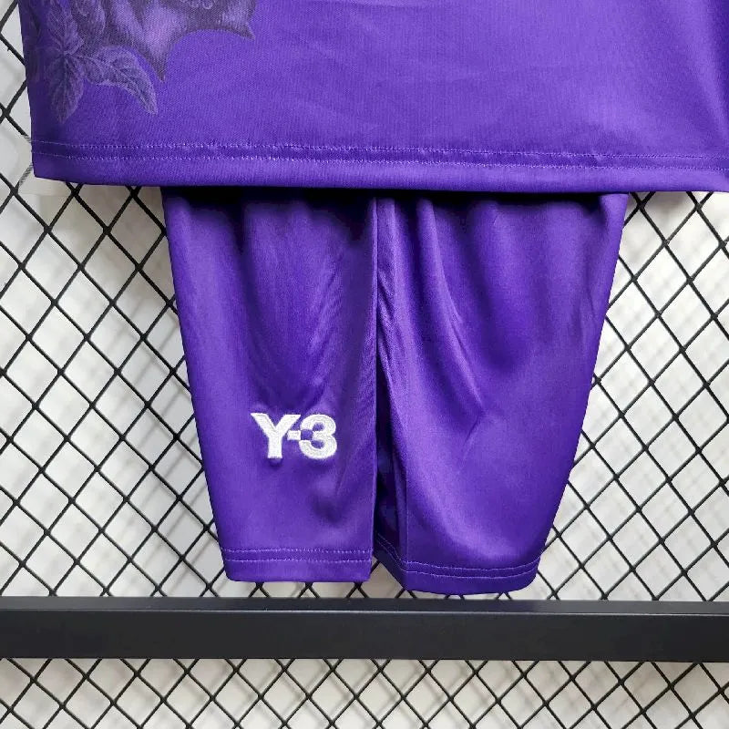Real Madrid 2024/25 Conjunto Especial Y-3 Rose – Criança