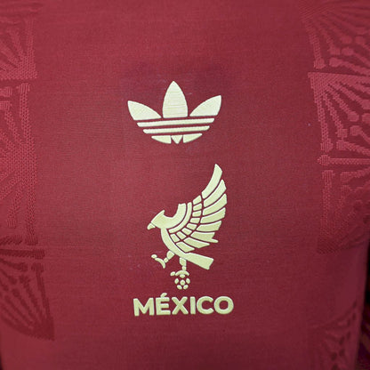 México 2025/26 Camisola Especial Vermelha Versão Jogador – Homem