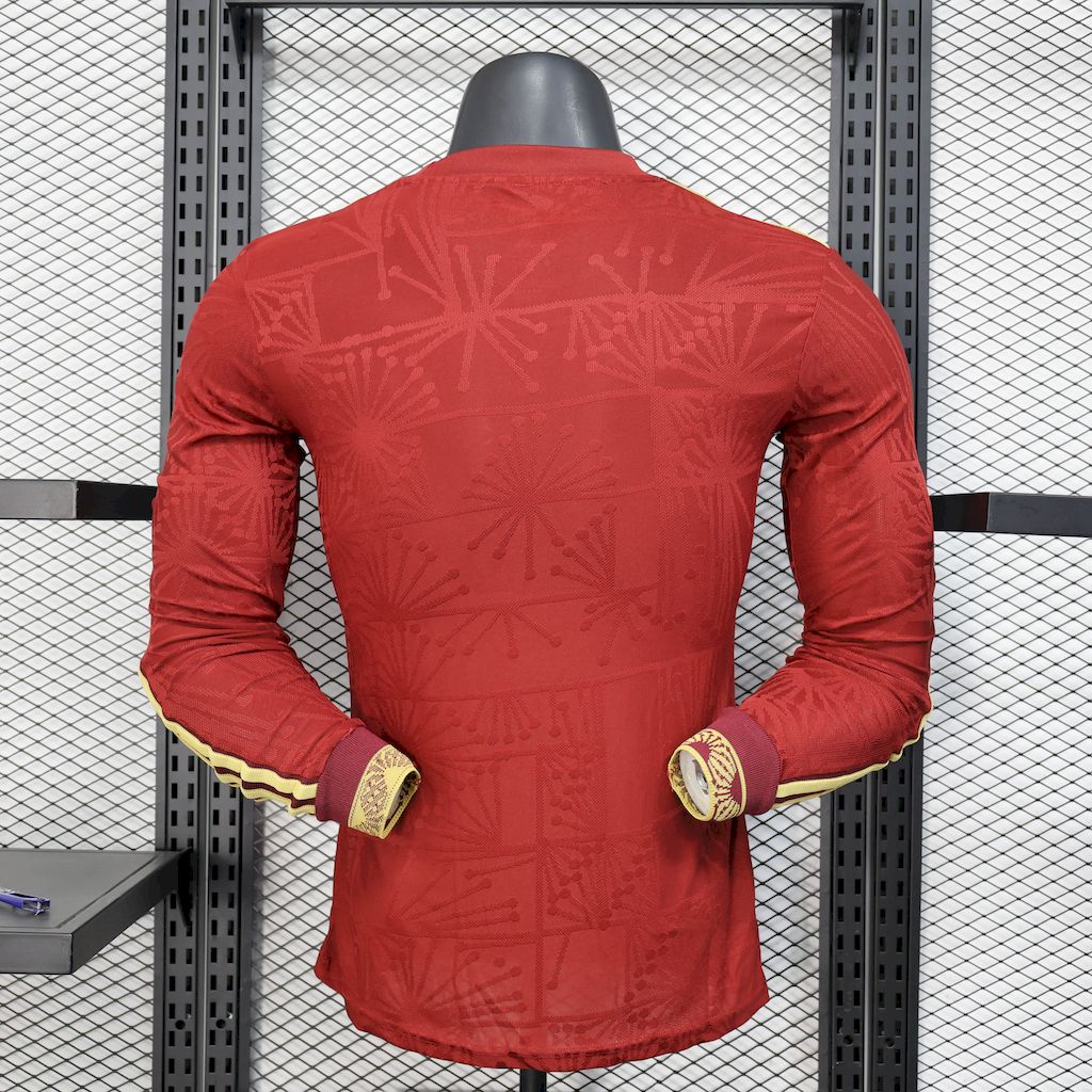México 2025/26 Camisola Especial Vermelha Versão Jogador – Homem