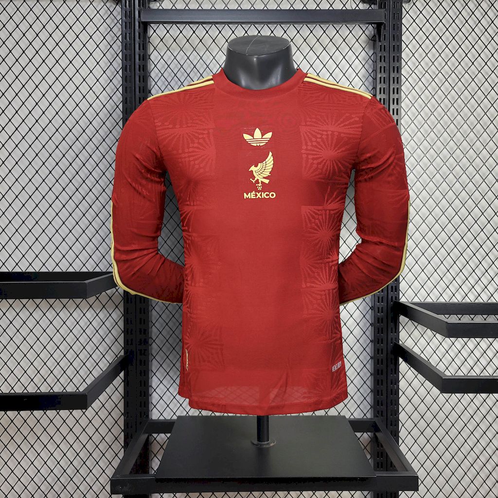México 2025/26 Camisola Especial Vermelha Versão Jogador – Homem